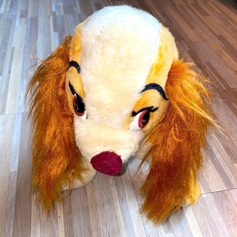 Disney plush stuffed animal Lady and the tramp vintage Walt Disney character - Picture 6 of 11